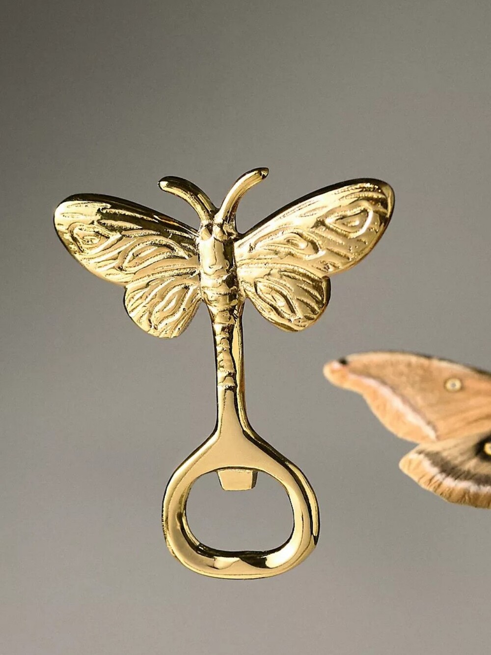 Anthropologie Catherine Martin Midnight Creatures Brass Bottle Opener